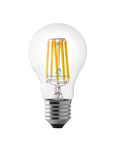 Wiva 12100549 Kabelgebundener Tropfen, klar, E27, 5 W, 3000 K